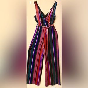 Velvet pant suit. Allison and Kelly